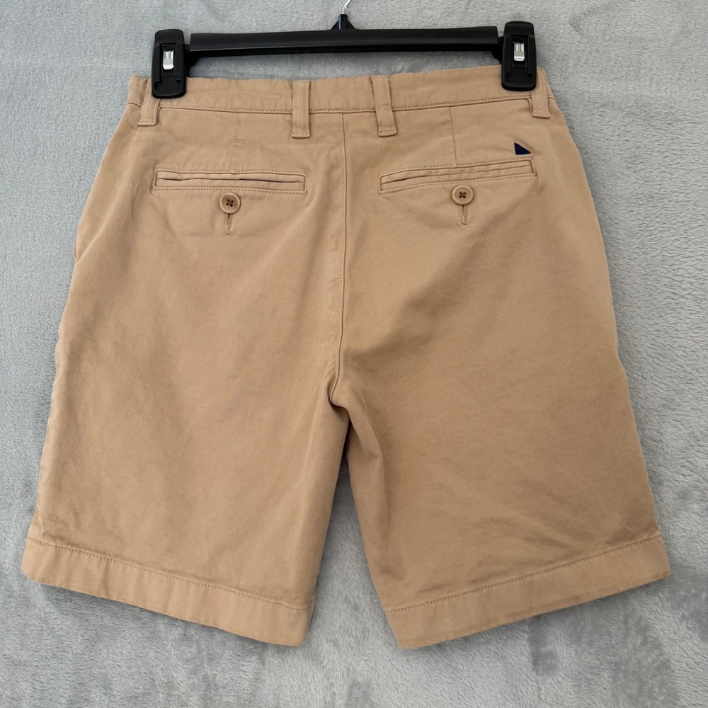 UNTUCKit Boys Tan Khaki Chino Shorts Pima Cotton Spandex Size 10‎ - Picture 2 of 10